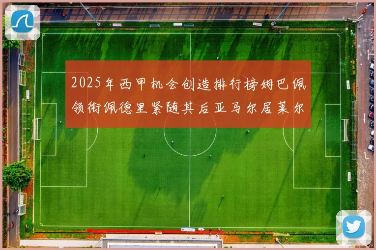 2025年西甲机会创造排行榜姆巴佩领衔佩德里紧随其后亚马尔居莱尔表现抢眼