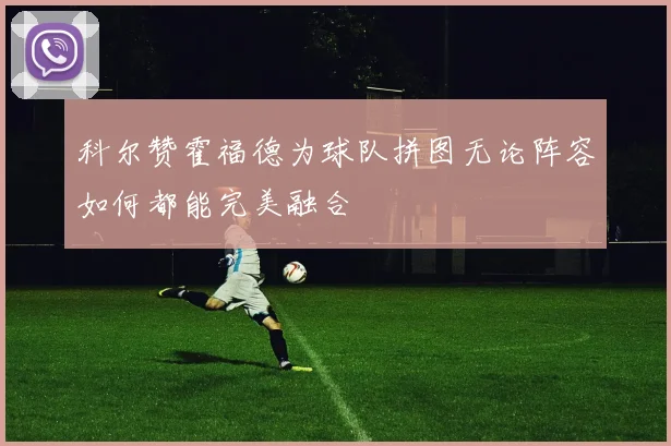 科尔赞霍福德为球队拼图无论阵容如何都能完美融合